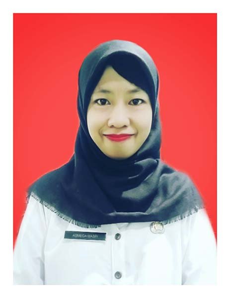 Asmega Masri, S.Pd.I. (Guru Bahasa Arab)